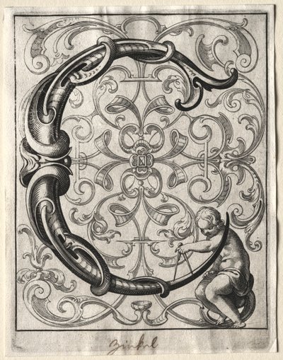 Novo livreto ABC: C, 1627. de Lucas Kilian