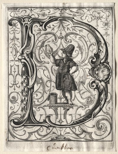 Novo livreto ABC: D, 1627. de Lucas Kilian