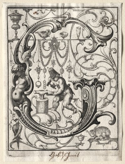 Novo livreto ABC: G, 1627. de Lucas Kilian