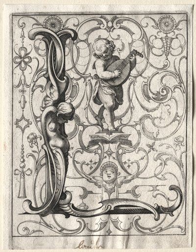 Novo livreto ABC: L, 1627. de Lucas Kilian