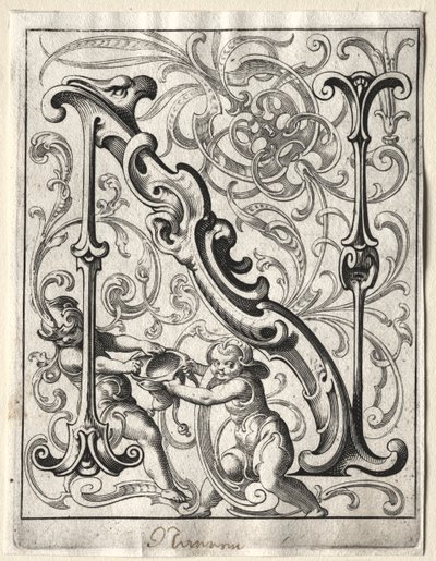 Novo livreto ABC: N, 1627. de Lucas Kilian