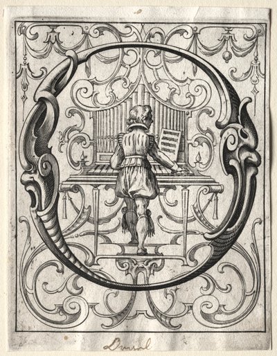 Novo livreto ABC: O, 1627. de Lucas Kilian