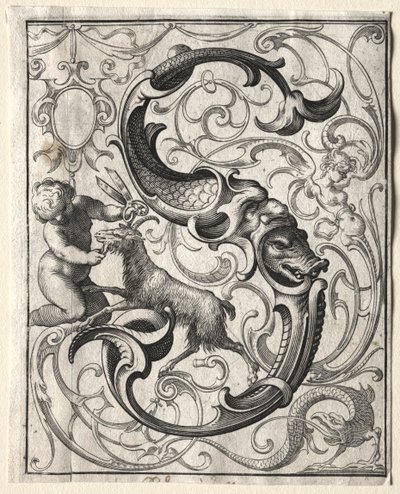Novo livreto ABC: S, 1627. de Lucas Kilian