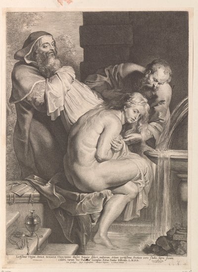 Susana e os Anciãos de Lucas Vorsterman (I)