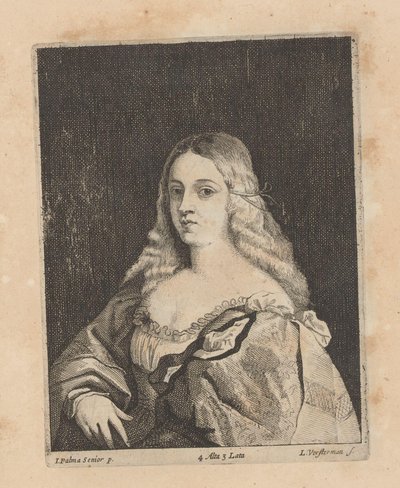 Retrato de uma jovem veneziana de Lucas Vorsterman (II)