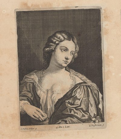 Retrato de uma jovem mulher (Violante) de Lucas Vorsterman (II)