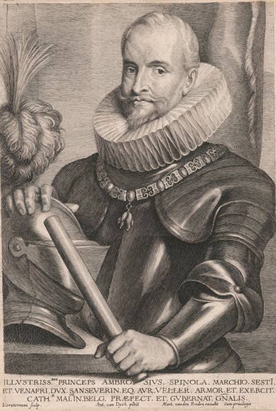 Ambrosius Spinola Marchio Sesti e Venafri de Lucas Vorsterman