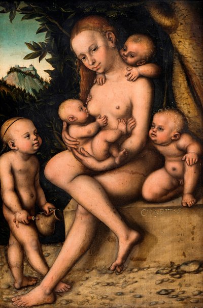 Caritas de Lucas the Elder Cranach
