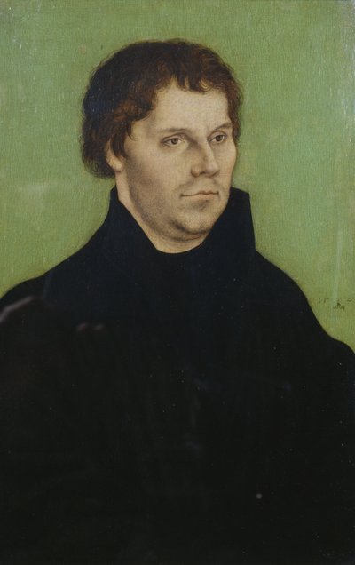 Retrato de Martinho Lutero de Lucas the Elder Cranach