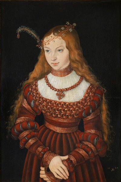 Sibila de Cleves de Lucas the Elder Cranach