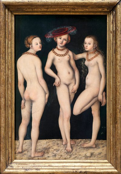 As Três Graças de Lucas the Elder Cranach