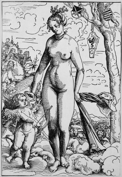 Vénus e Amor de Lucas the Elder Cranach