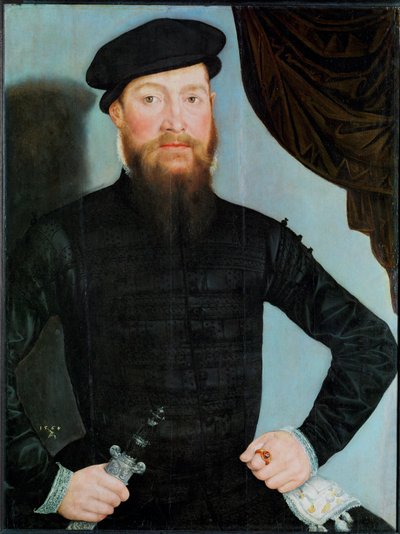 Retrato masculino de Lucas the Younger Cranach