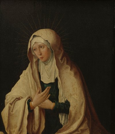 Virgem Maria de Lucas van Leyden (copy after)