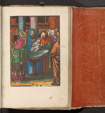 Circuncisão de Cristo
Paixão Estúpida (título da série) de Lucas van Leyden (workshop of)