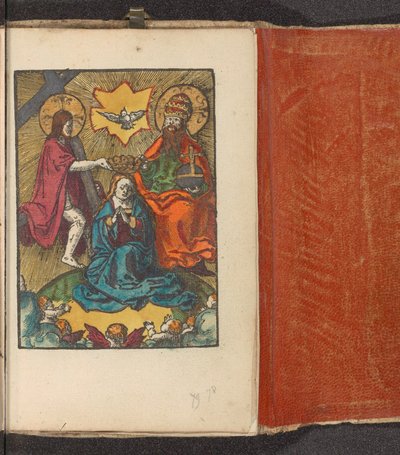 Coroação de Maria
Paixão Estúpida (título da série) de Lucas van Leyden (workshop of)