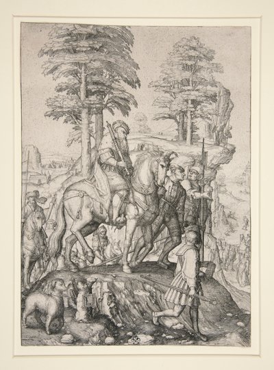 Abigail antes de Davi de Lucas van Leyden