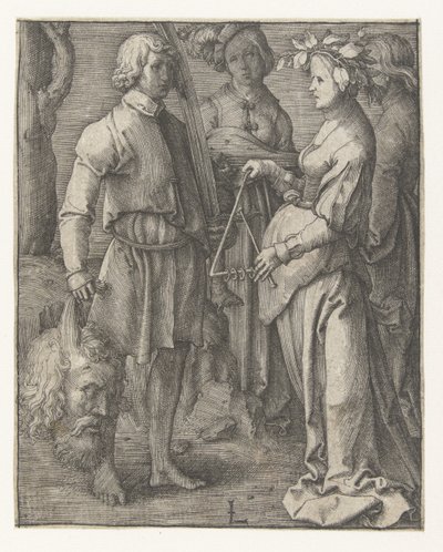 O triunfo de David de Lucas van Leyden