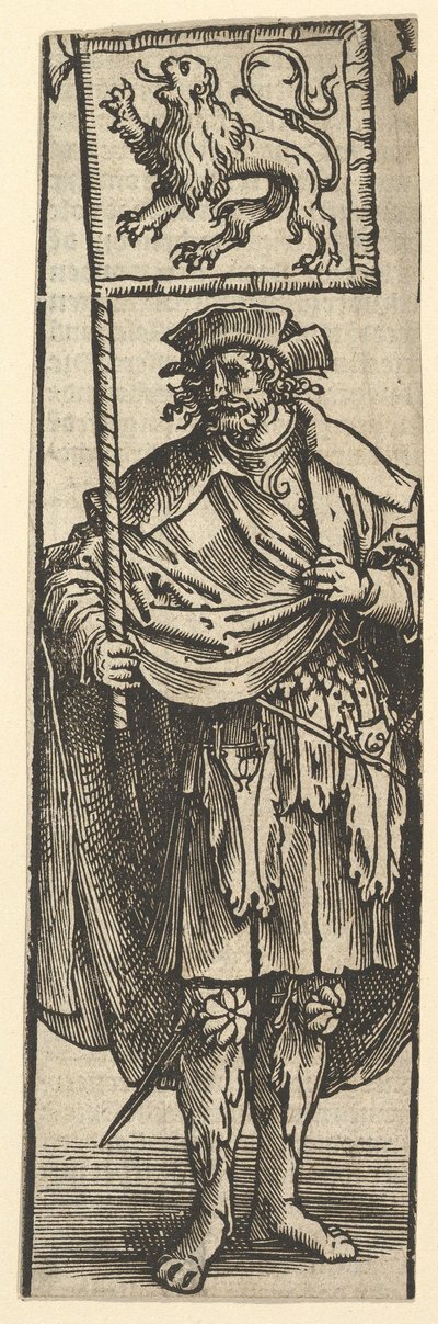 Dirk Primeiro Conde da Holanda, 1517. de Lucas van Leyden