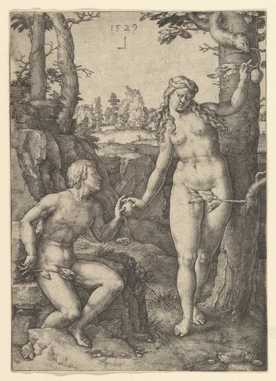 Queda do Homem, 1529. de Lucas van Leyden