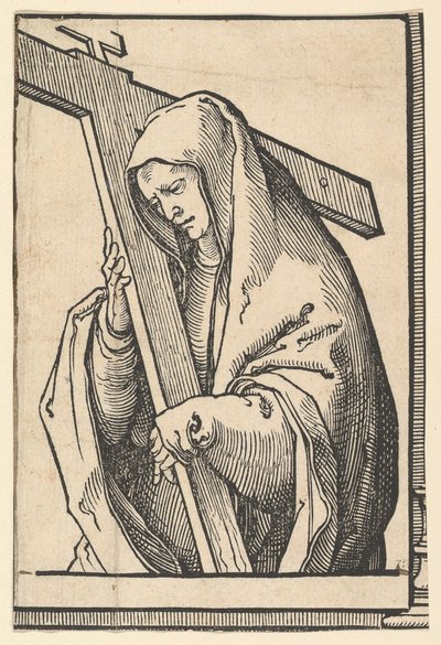 Sibila helleoportica, da série de Sibilas, ca. 1530 de Lucas van Leyden