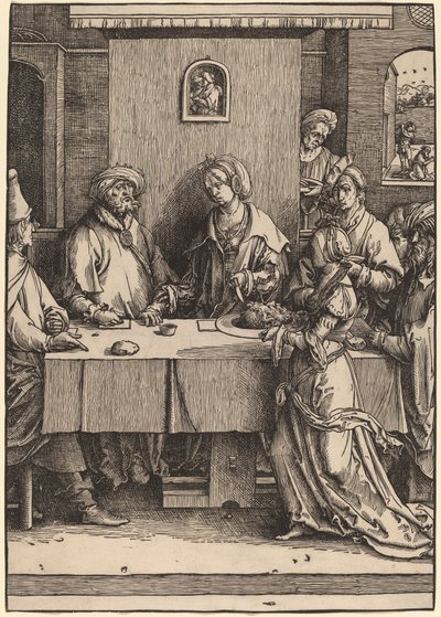 Herodes e Herodias de Lucas van Leyden