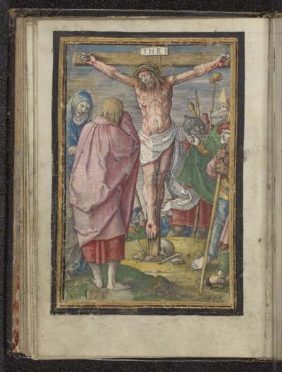 Crucificação de Cristo Paixão de Cristo (título da série) de Lucas van Leyden