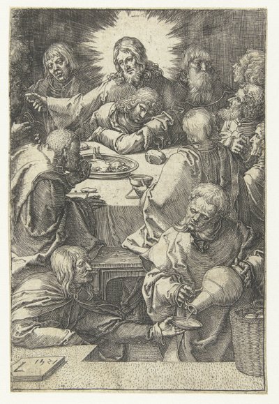 Última Ceia
A Pequena Paixão (título da série) de Lucas van Leyden