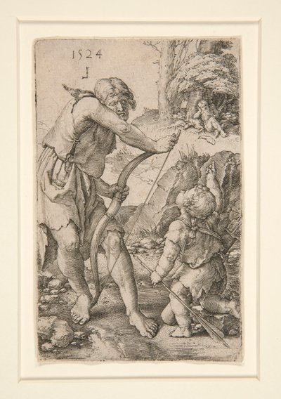 Lamech e Cain de Lucas van Leyden