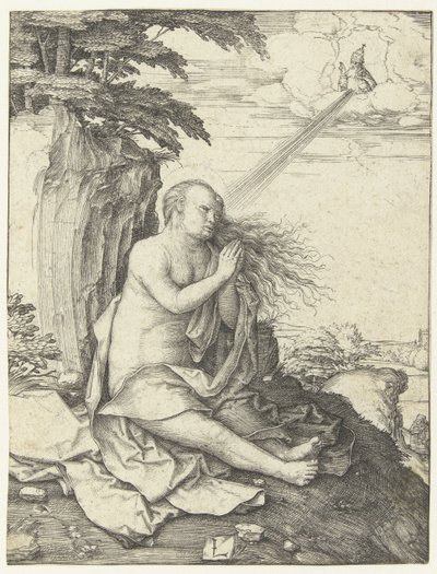 Maria Madalena no deserto de Lucas van Leyden