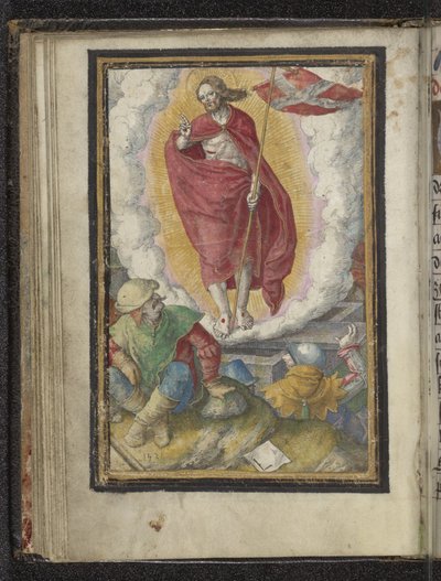 Ressurreição Paixão de Cristo (título da série) de Lucas van Leyden