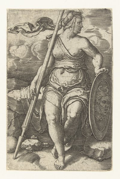 Pallas Athena de Lucas van Leyden