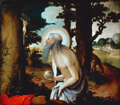 Penitente São Jerônimo de Lucas van Leyden