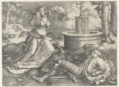 Píramo e Tisbe de Lucas van Leyden