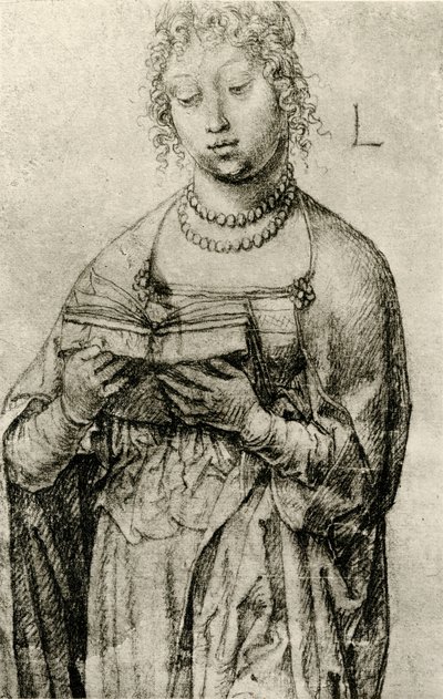 Menina de leitura de Lucas van Leyden