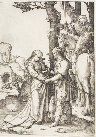 São Jorge libertando a princesa de Lucas van Leyden