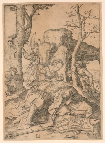 Sansão e Dalila de Lucas van Leyden