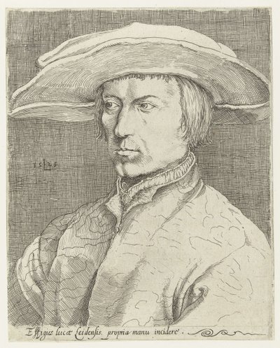 Auto-retrato de Lucas van Leyden