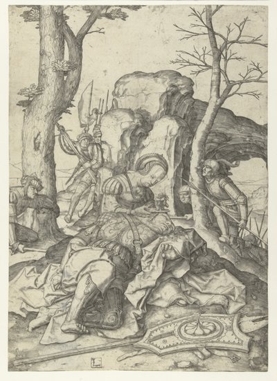 Sansão e Dalila de Lucas van Leyden