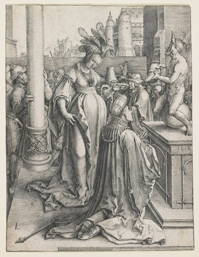 A Idolatria de Salomão de Lucas van Leyden