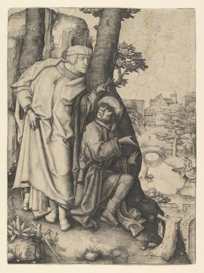Susanna e os Dois Anciãos, ca. 1508 de Lucas van Leyden