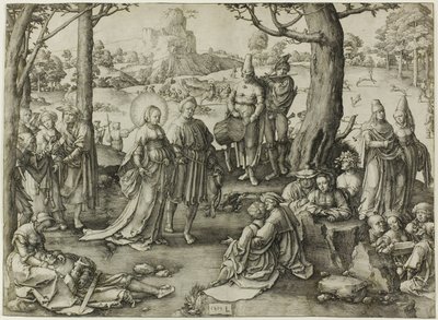 A Dança de Santa Maria Madalena de Lucas van Leyden