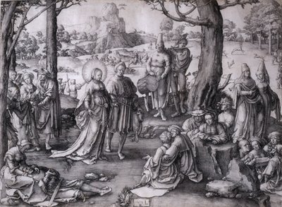 A dança de Santa Maria Madalena de Lucas van Leyden