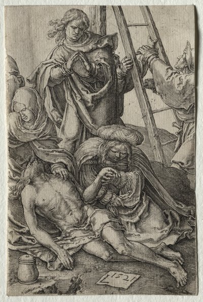 A Paixão: Descida da Cruz de Lucas van Leyden