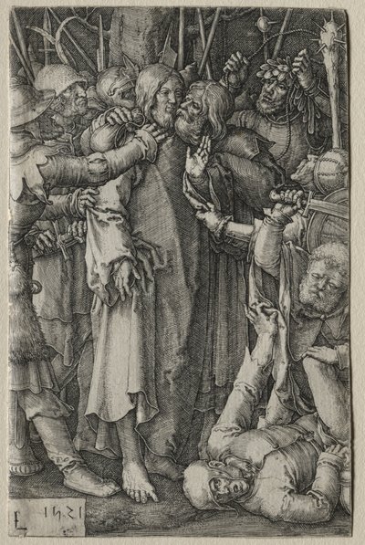 A Paixão: A Captura de Jesus de Lucas van Leyden