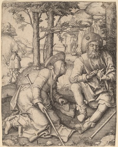 Os peregrinos de Lucas van Leyden