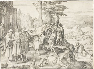 O Retorno do Filho Pródigo de Lucas van Leyden