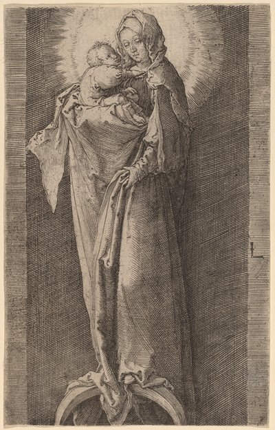 A Virgem no Nicho de Lucas van Leyden