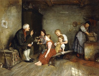 O contador de Histórias; O contador de Histórias de Lucia Mathilde von Gelder