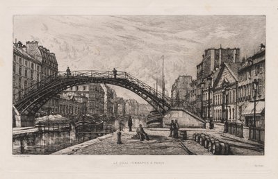 O Quai Jemmapes em Paris de Lucien Gautier